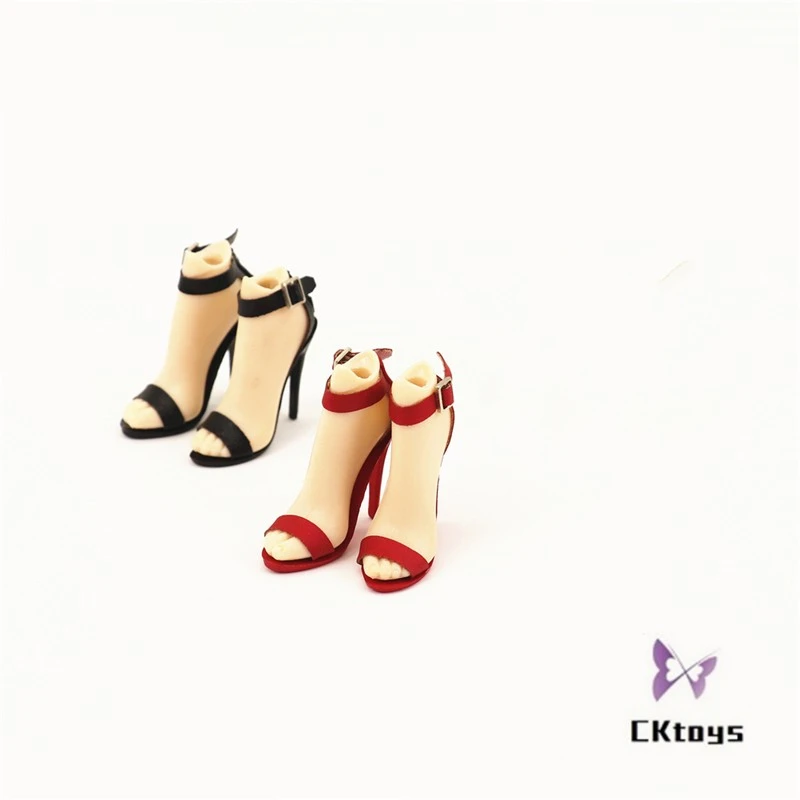 

1/6 Scale Female Trendy High Heels Sandals Shoes Model Boots Accessories For 12 inch Action Figures Body Model