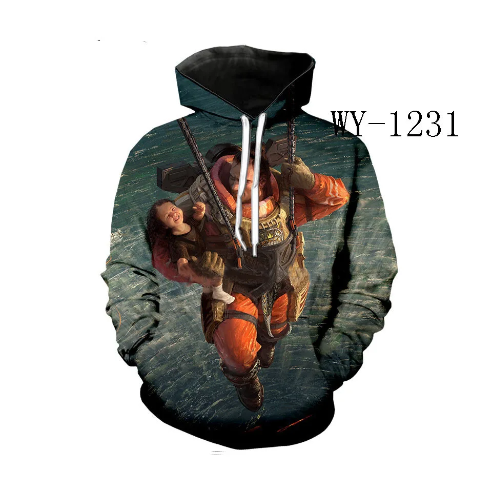

3D Printed Mens Hoodies and Sweatshirts Winter Fashion Hip Hop Rapper Funny Hooded Jacket Male F05