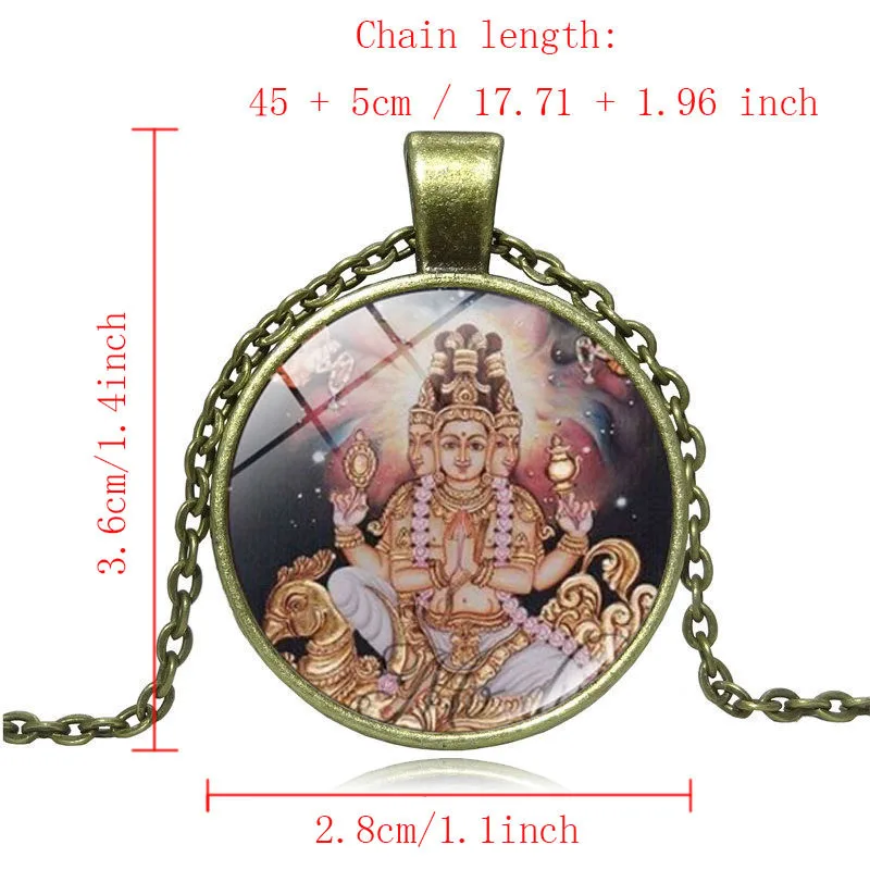 XUSHUI XJ индийский индуийский Бог ювелирные изделия лорд Вишну/Брахма/Шива