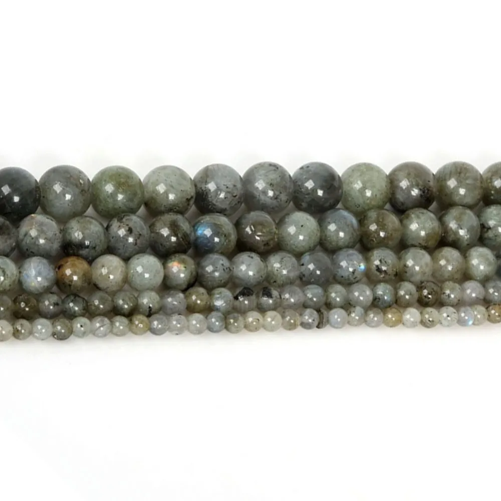 Круглые бусины с граненым лунным камнем 15 дюймов круглые зеленого цвета россыпью