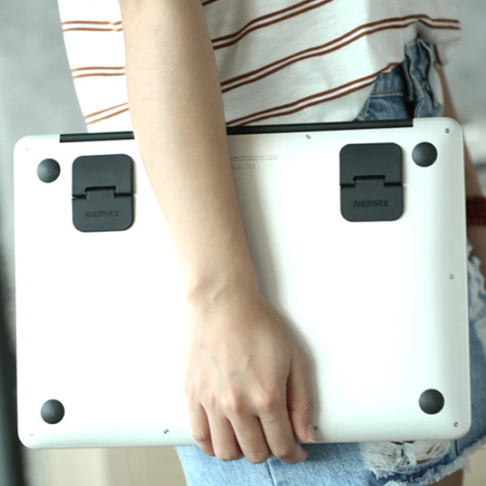 Держатель для ноутбука MacBook Pro складной алюминиевый сплав Подставка Для Ноутбука