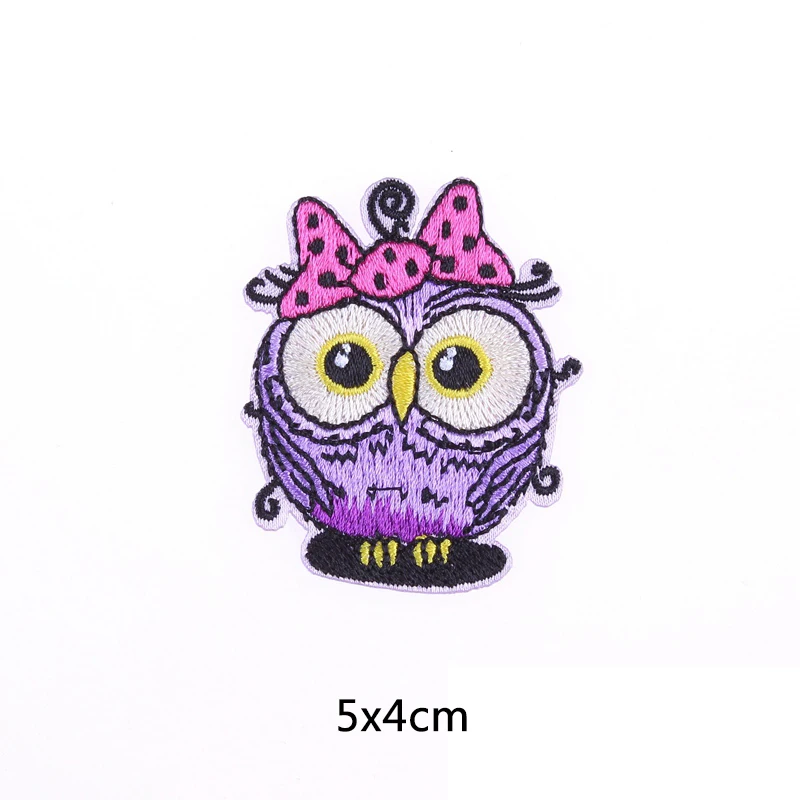 Патчи на одежду с рисунком птицы вышивкой|Заплатки| |