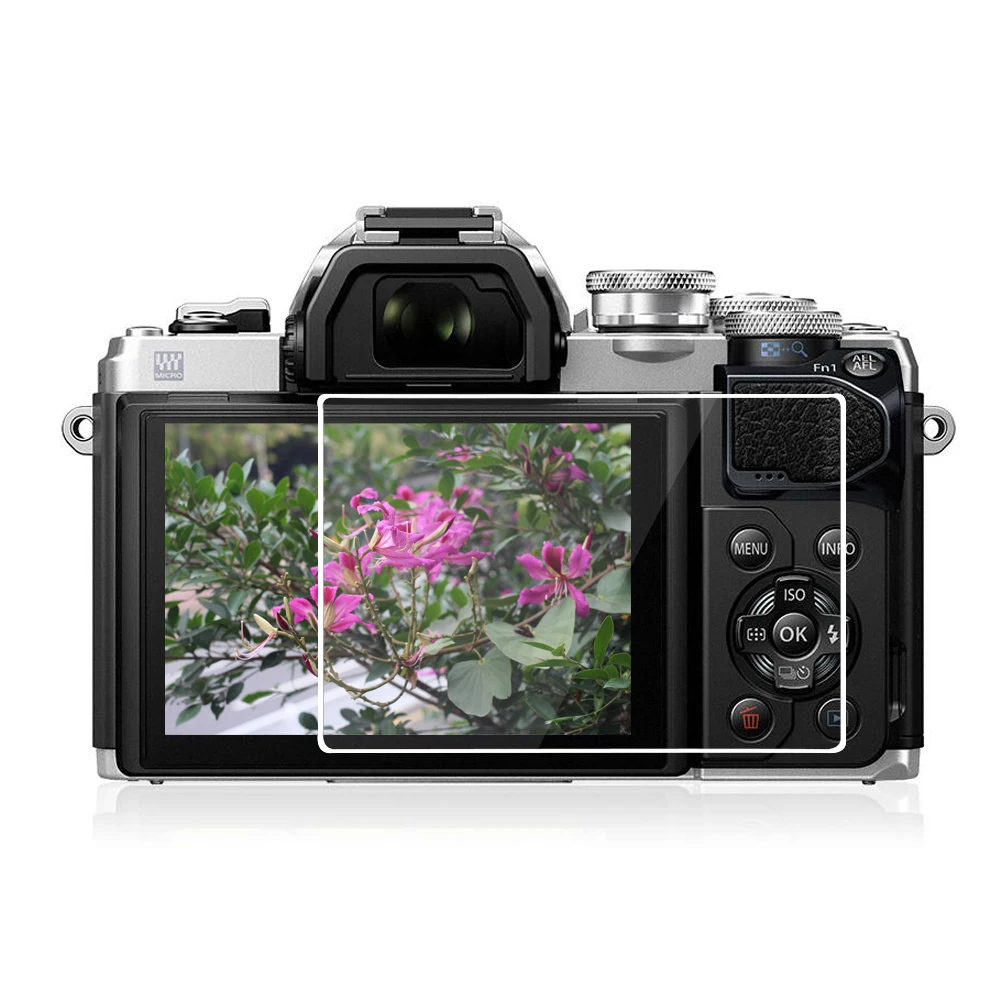 Защитная пленка для Olympus самоклеящаяся защитная ЖК экрана с защитой от клея EM5/II OM