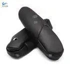 Для Honda CRV 2007 2008 2009 2 шт. черная с красной нитью из микрофибры кожаный подлокотник для сиденья декоративный чехол Защитная отделка