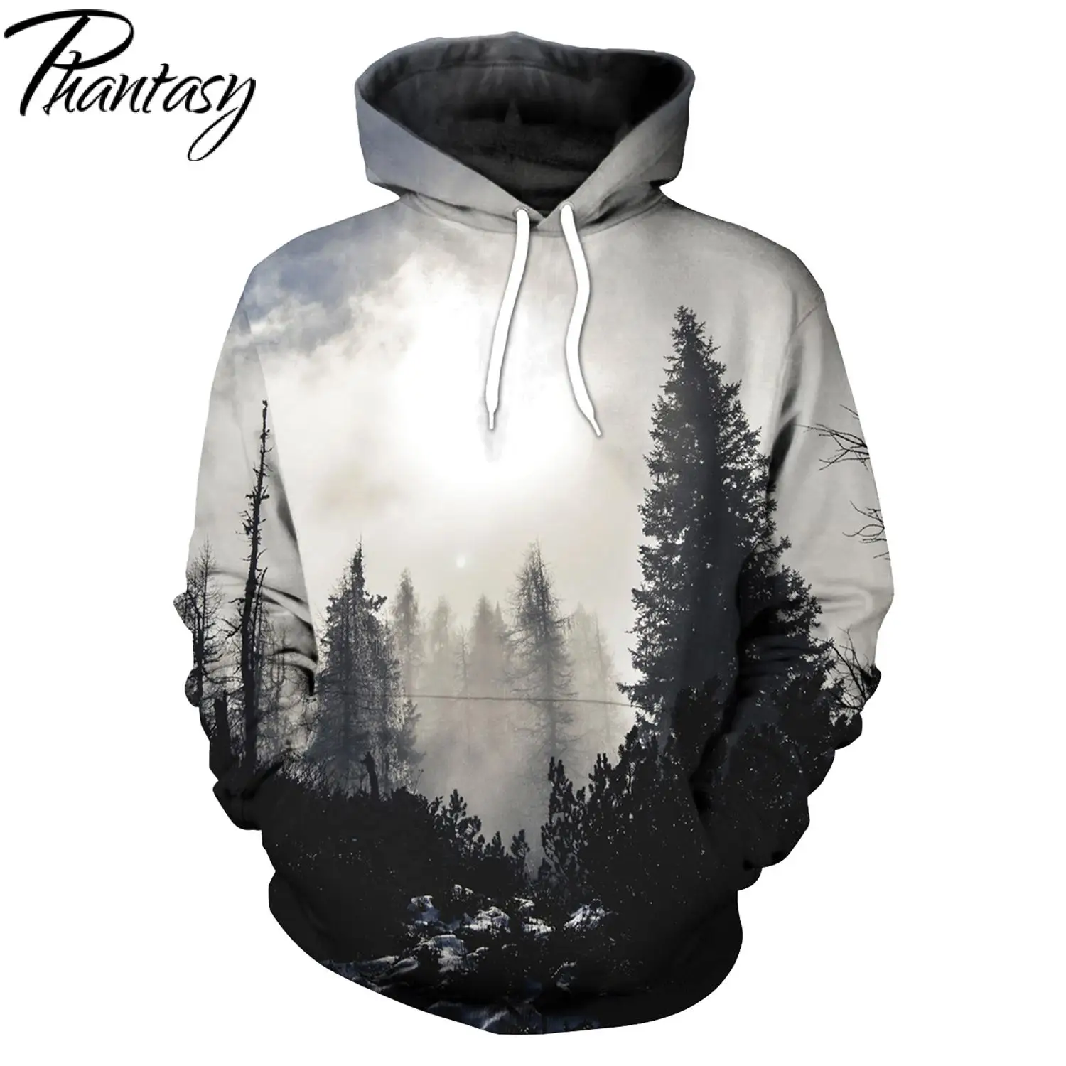 

Phantasy Galaxy Men Hoodies Unisex Casual Outwear Pullover Oversized Autumn Winter Clothing Hoodie 3D Printed Sweatshirt