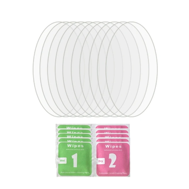 

10Pcs For AirTags Tracker Screen Protector Soft Film Protective Film For Track Cover Protector Protector
