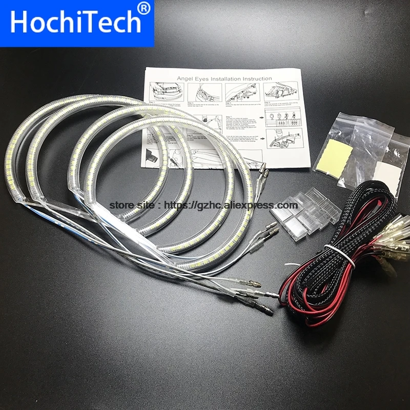 

HochiTech Super bright White color light SMD LED Angel eyes for Toyota X100 Chaser 1996-2001 6th