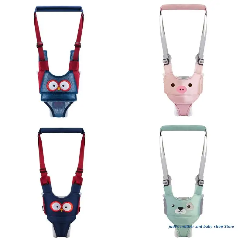 

67JC Adjustable Baby Walking Harness Safety Harnesses, Pulling and Lifting Dual Use 7-24 Month Breathable Stand Up Walking