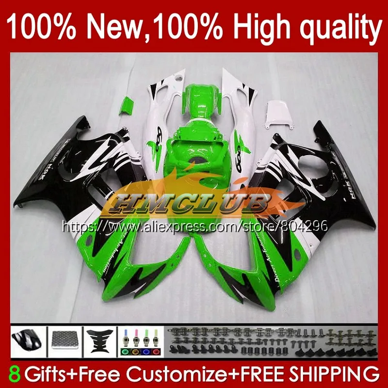 Комплект + бак для HONDA CBR600 F3 CBR 600 CC Зеленый Черный FS 600F3 23No.310 CBR600F3 95 96 97 98 CBR600FS 1995 1996
