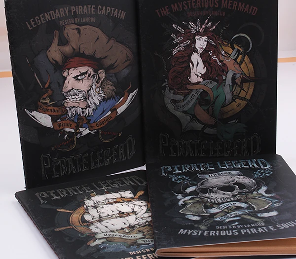 Записные книжки в винтажном стиле 1 шт. 64 к 48 страниц дневник канцелярские