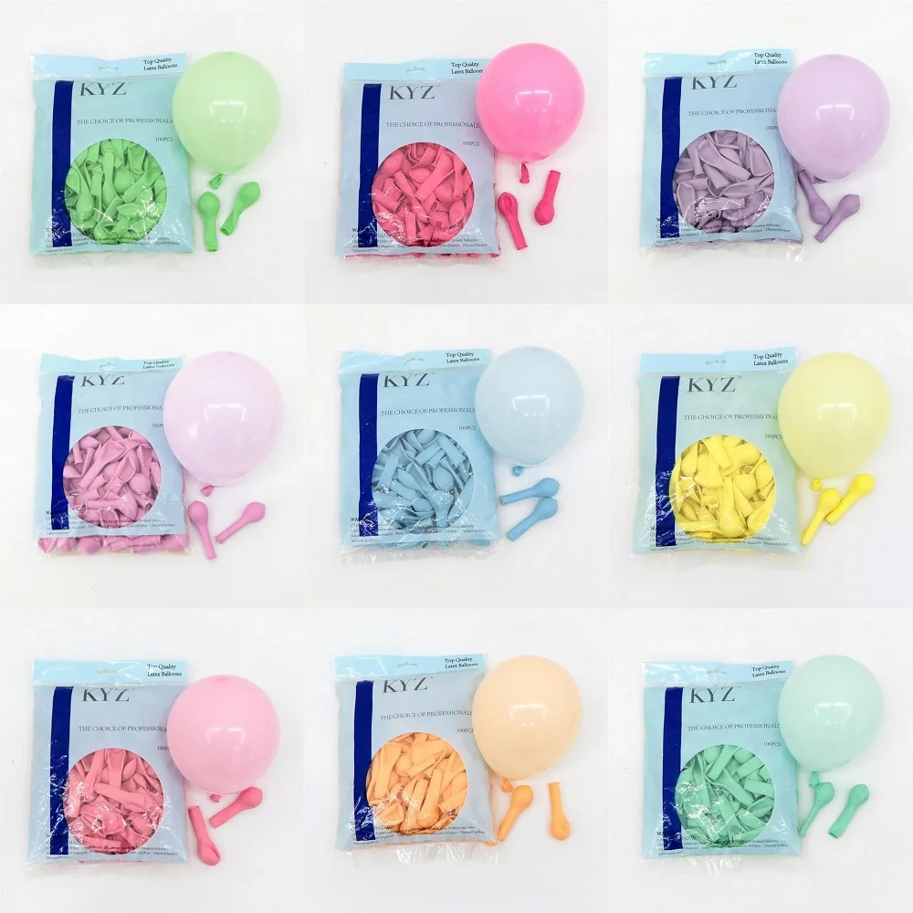 Новинка 50 шт./лот 5 дюймовый латексный шар макарун вечерние украшения на день