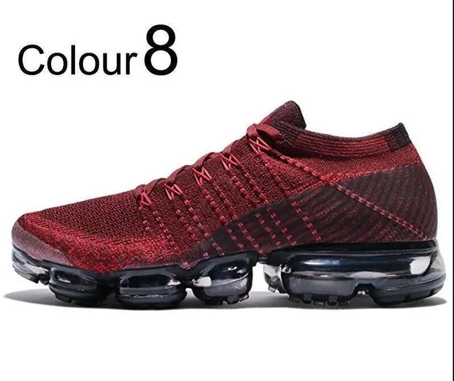 Оригинальная Новинка Air Flyknit Мужская беговая Обувь Спортивная, кроссовки для улицы Спортивная обувь для бега максимальный размер 40-45
