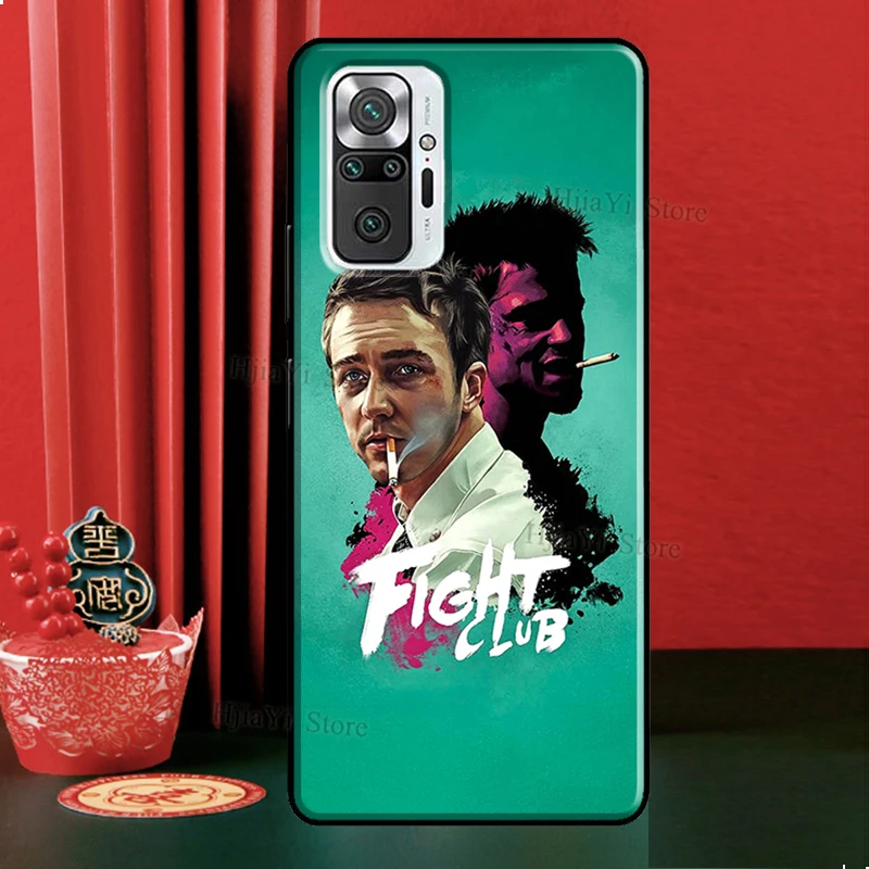 Чехол Fight Club для Xiaomi Redmi Note 11 10 Pro 9 8 8T 9S 10S 11S Phone Cover 9A 9C 9T и т. д.