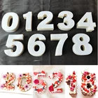 9 шт.компл. формы для тортов, пластиковые формы с цифрами алфавита, формы для украшения торта, инструменты для помадки, для свадебного торта, дня рождения, выпечки торта