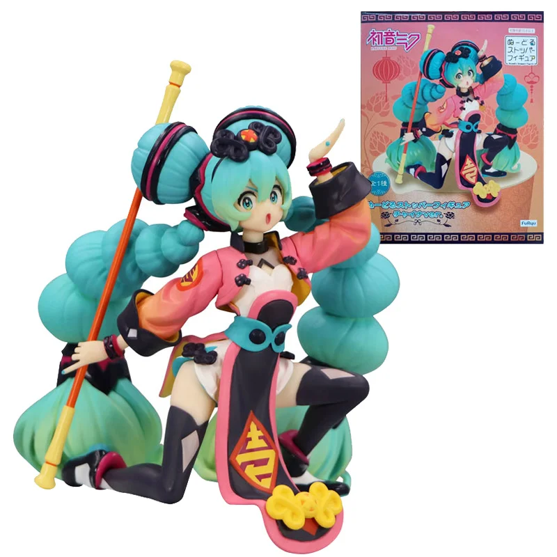 Bandai Hatsune Miku Vocaloid в китайском стиле Лапша для мгновенной печати аниме фигурка