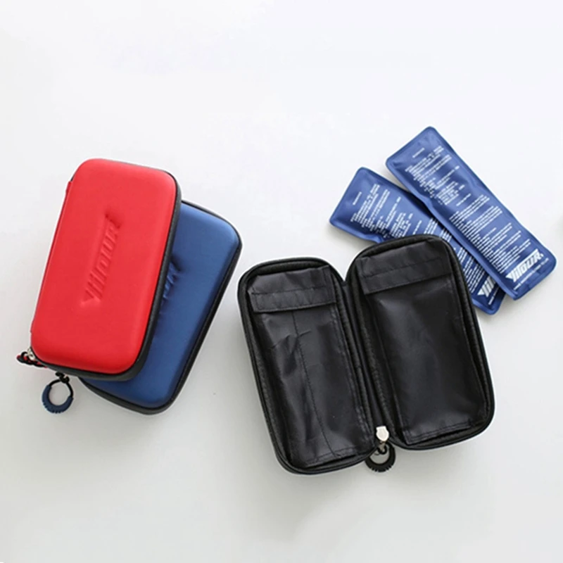 Insulin Portable Refrigerated Bag Ice Bags Medical Insulin Insulated Bags Drug Cooler Bag 1 Box With 2 Ice Packs Environmentally images - 6