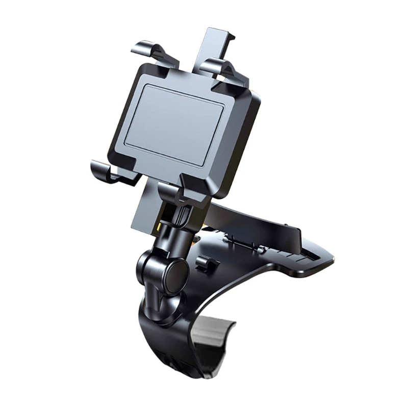 

Автомобильная Подставка для телефона универсальная крепкая подставка экономит место легкое в эксплуатации свободно вращающееся креплени...