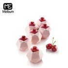 Meibum силиконовая форма для торта мусс набор для выпечки Алмазный многоугольный французский десертный лоток Маффин кекс инструменты для выпечки свечи