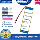100% Оригинальный LOSONCOER 600 мАч, литий-ионный аккумулятор для Sony Walkman NWZ-B143F для SAMSUNG YP-U5 батарея MP3 плеер
