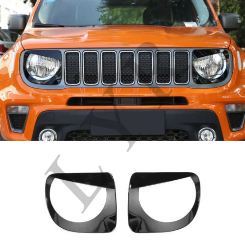 

Передсветильник фара, передняя фара, фара, озорные глаза, крышка для Jeep Renegade 2019 + пара автомобильных аксессуаров