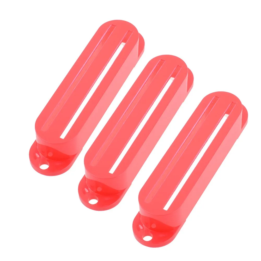 

3 PCS Hot Rail Dual-track Pickup Covers For Strat Electric Guitar 70mm X 18mm Basses Parts Accessories Mutil Colour Tool Box