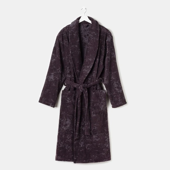 Халат Этель &quotДеним&quot мужской цв. графит р-р 54 400 г/м хлопок 100% с AIRO 4560831 | Мать и