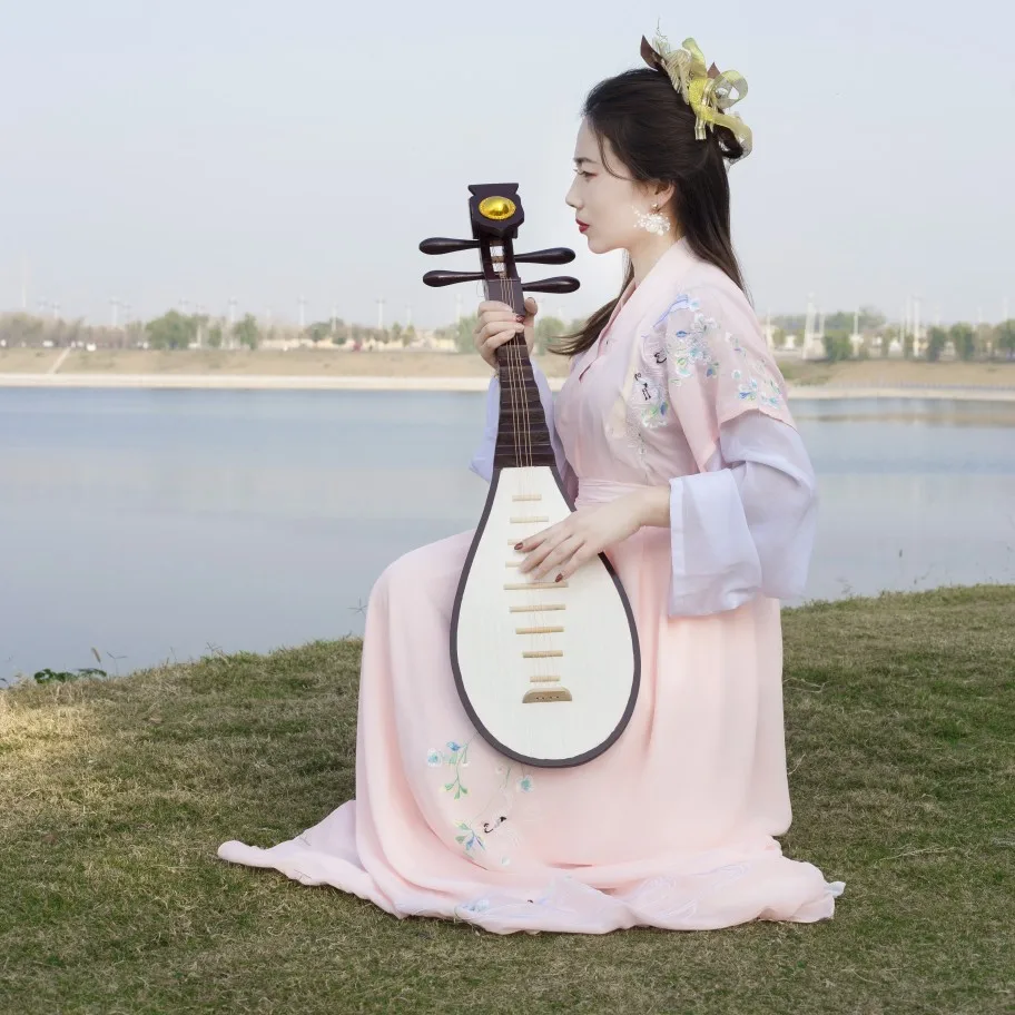 

Лютовая специальная модель Пипа для взрослых летающих танцев Dunhuang Hanfu женские реквизиты для выступления на сцене