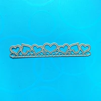 yinise scrapbook metal cutting dies for scrapbooking stencils heart lace diy paper album cards craft making embossing die cut