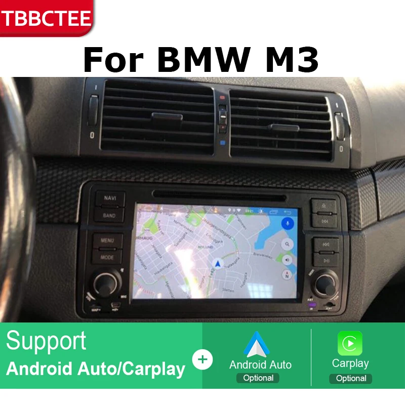 Автомобильный GPS-навигатор Android для BMW M3 1998 ~ 2004 автомобильный DVD-плеер BT RDS Mlutimedia Navi
