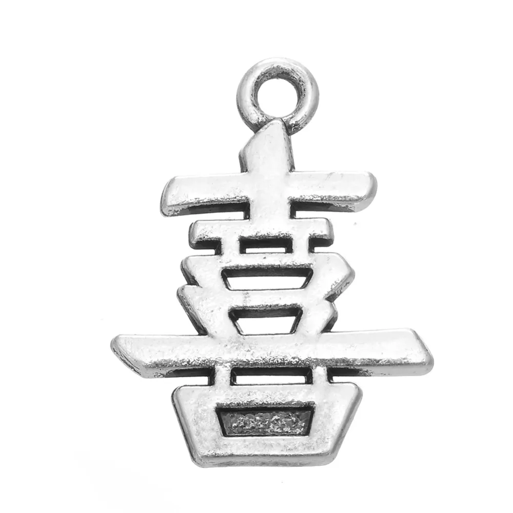 Ожерелье и браслеты с подвесками Skyrim 20 шт./лот сделай сам китайскими иероглифами