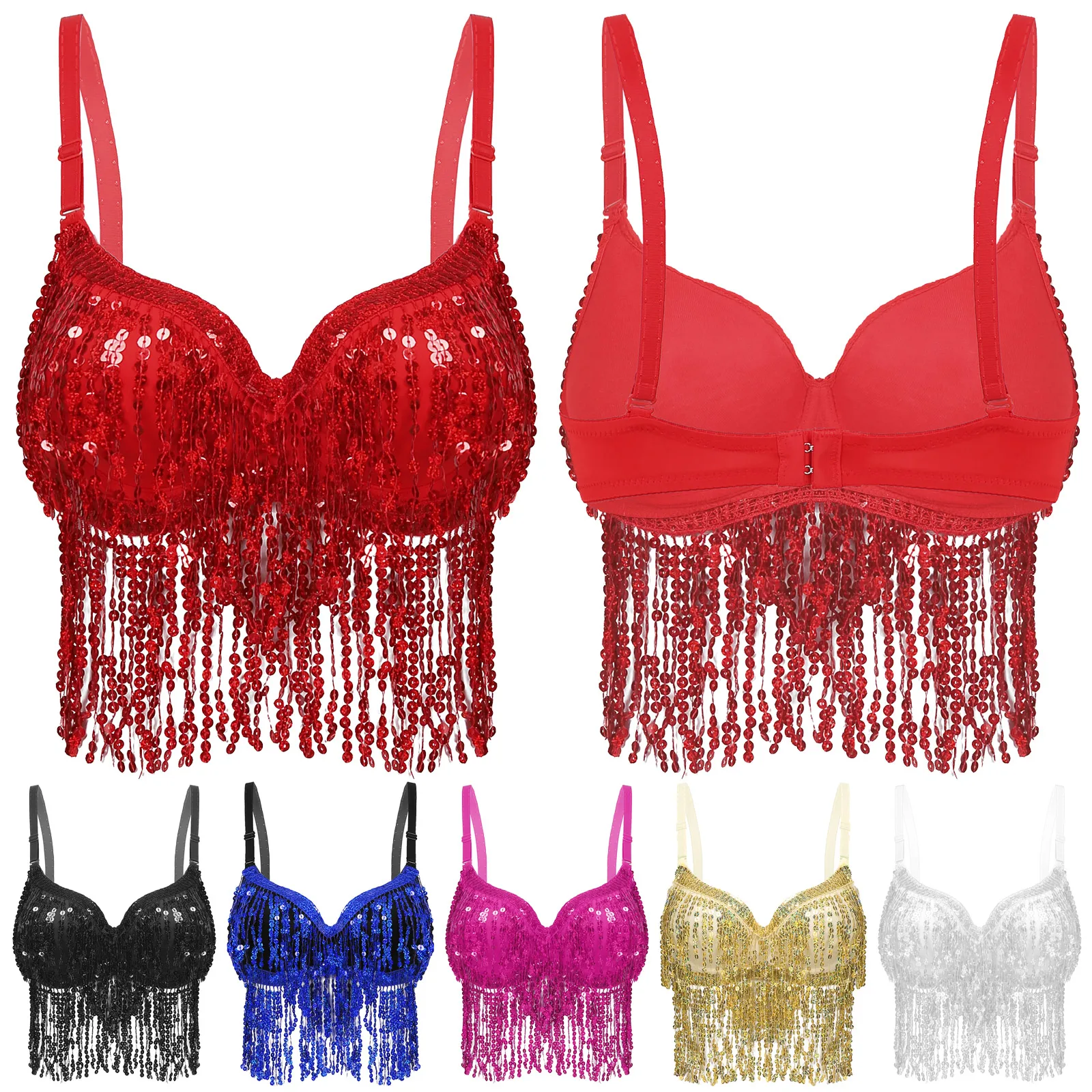 Женский соблазнительный бюстгальтер на косточках с подкладкой Топ для ночного