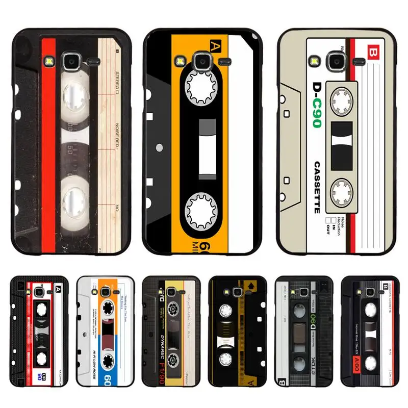 

Hot Classical Old Cassette tape Phone Case For Samsung Galaxy J4plus J6 J5 J72016 J7prime cover for J7Core J6plus Back Coque