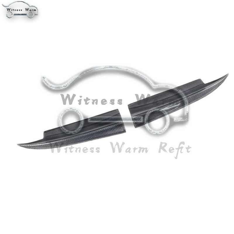 Передник CLA W117 из углеродного волокна для заднего бампера и боковых губ передник