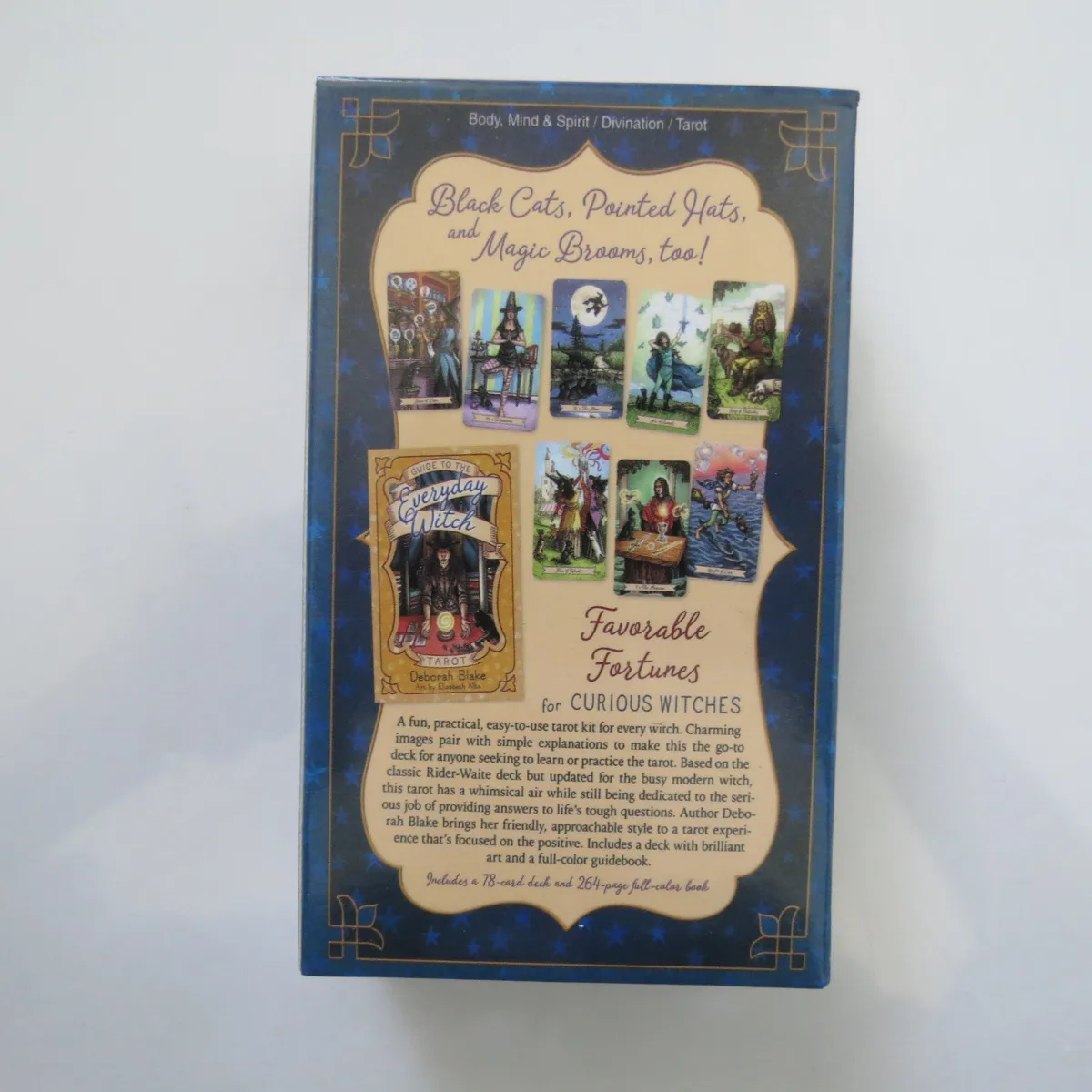 new Tarot deck oracles cards mysterious divination Everyday Witch tarot for women girls game board | Спорт и развлечения