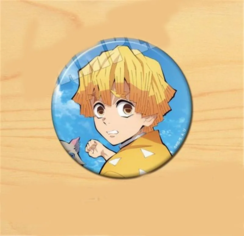 Японские комиксы Demon Slayer: Kimetsu no Yaiba Pin Cos Badge Брошь Коллекция аксессуаров