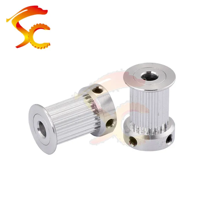 2GT 20-зубчатый алюминиевый сплав зубчатые шкивы диаметр 5 мм для ширины ленты 15