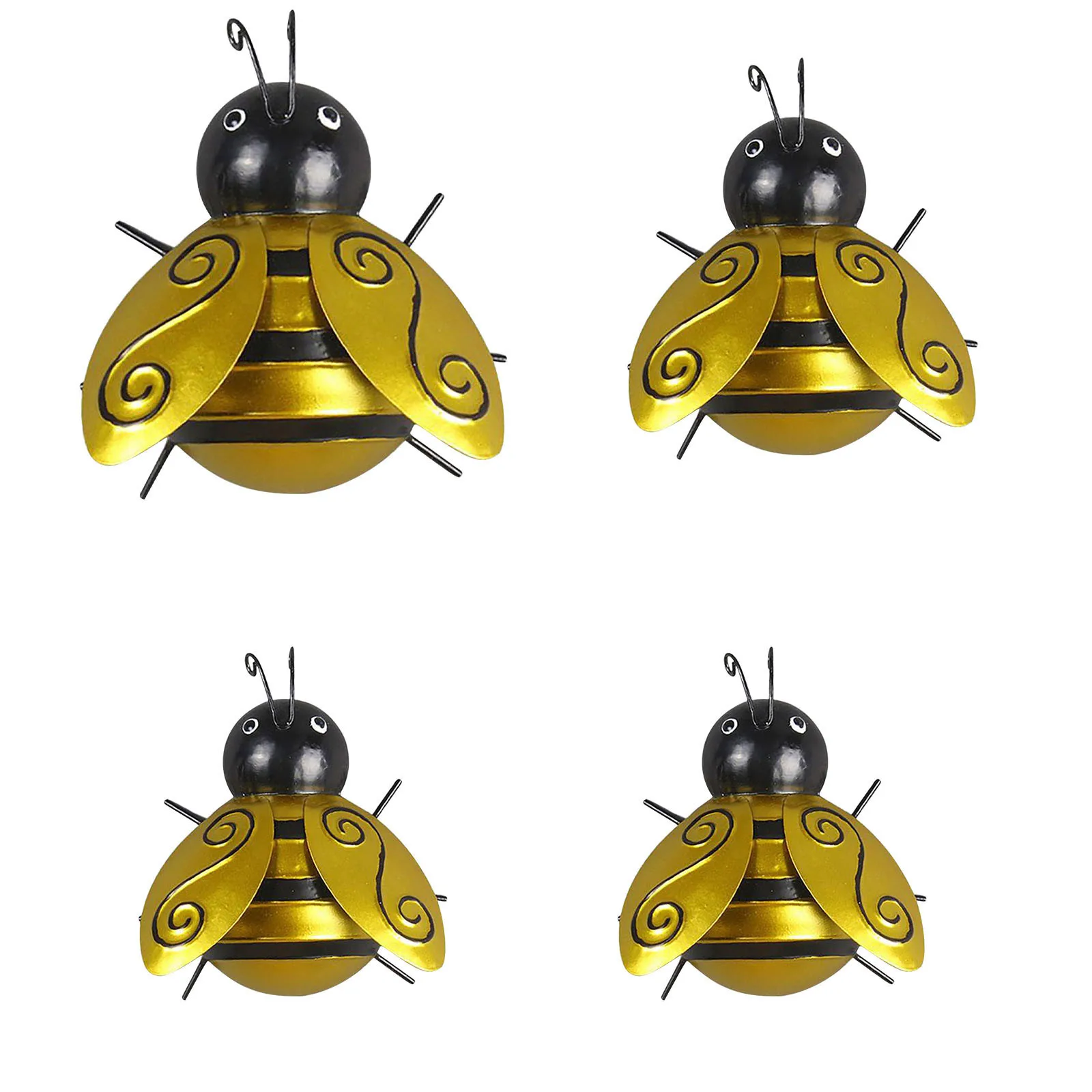 Collection Decorative Metal Bumble Bee Garden Accents Lawn Ornaments | Дом и сад