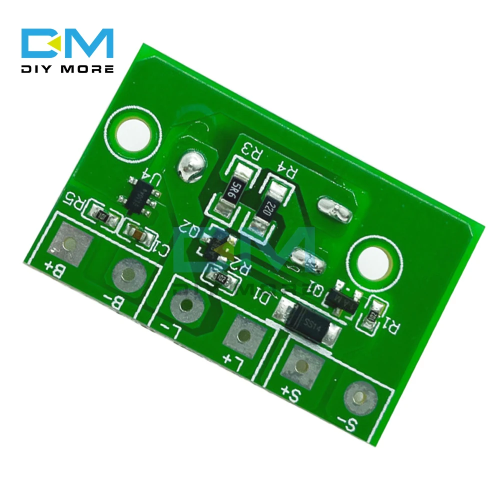 3.7V 1A Solar Controller LED Lantern Light Control Circuit Board Photo Induction Solar Lamp Lithium Battery Controller Module