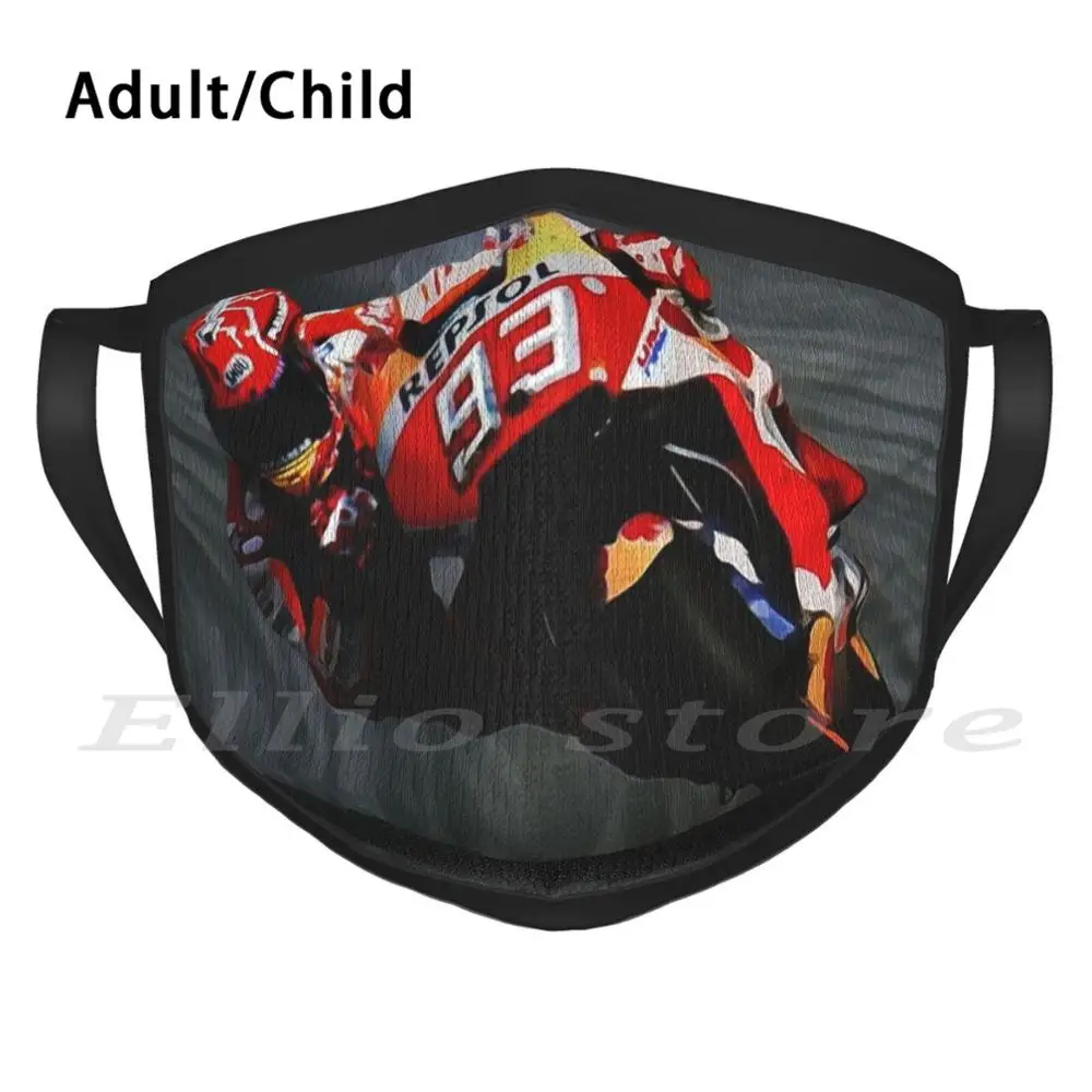 Маска Pm2.5 93 с фильтром моющаяся для взрослых и детей | Красота здоровье