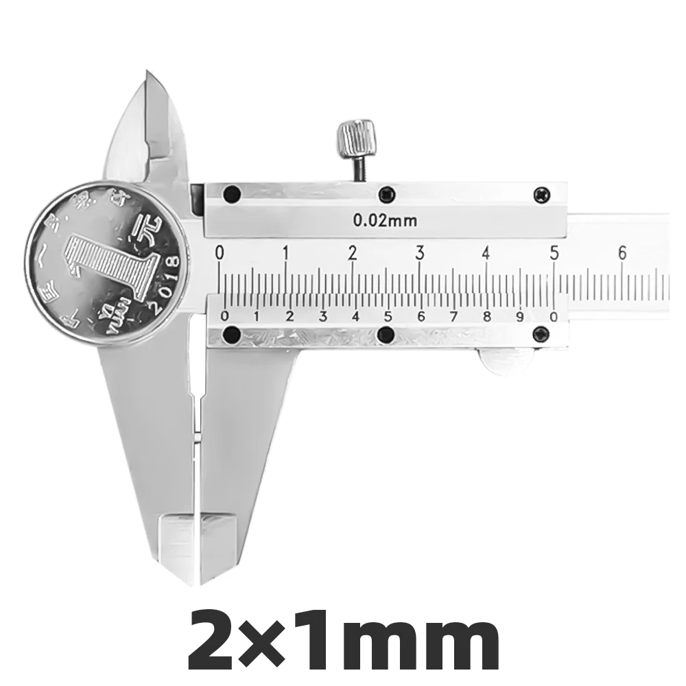AIDIY 100/200/500 шт 2x1 мм маленький мини круглый неодимовый магнит N35 Дисковые магниты