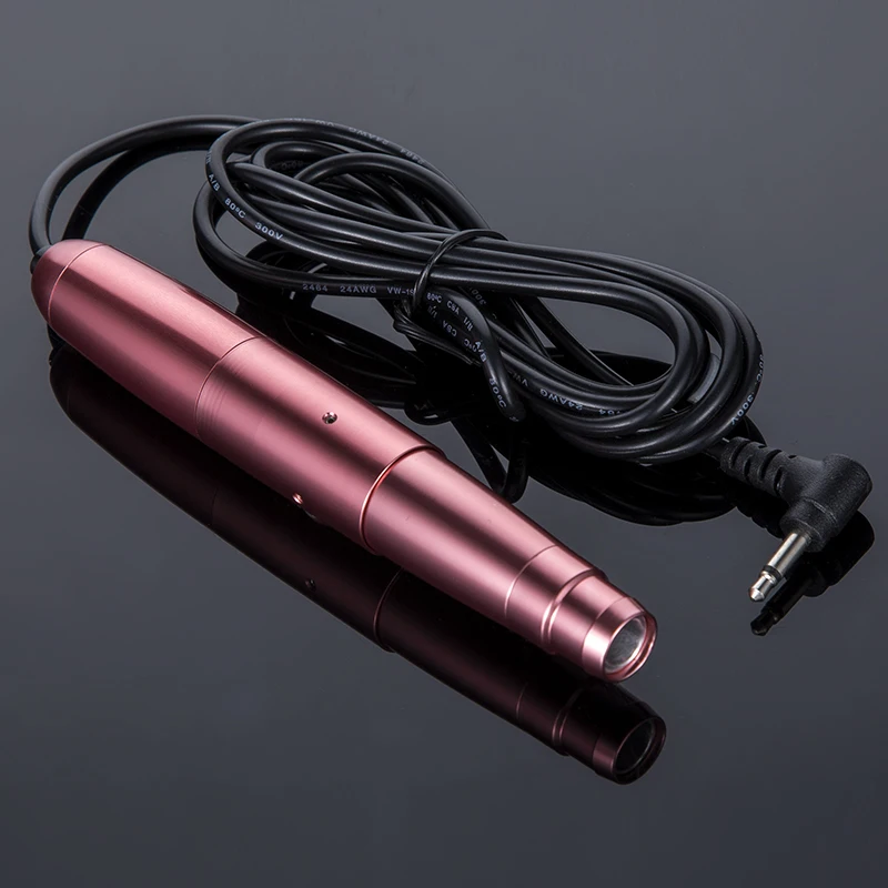 

New Arrival Permanent Makeup Machine Pen Kits Rose With Swiss Motor Permanent Makeup Tattoo Power Supply For Tattoo Eyebrow Lip