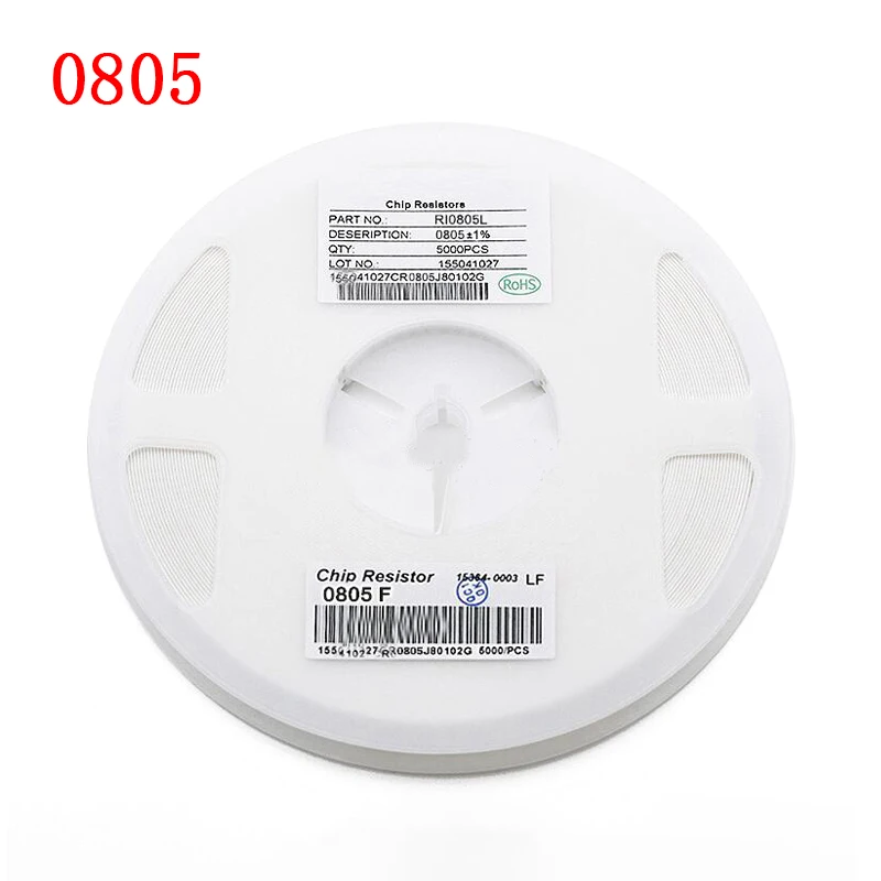 300 шт. 0805 SMD резистор 1% 4 7 K ohm 1/8 Вт 4K7 472 | Электронные компоненты и принадлежности