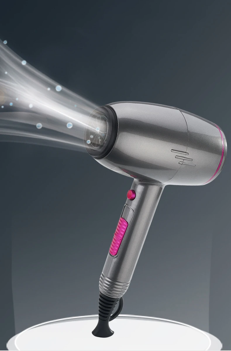 Новинка 2019 Анион Фен молоток фен для волос 2 в 1 щетка горячего воздуха сильная