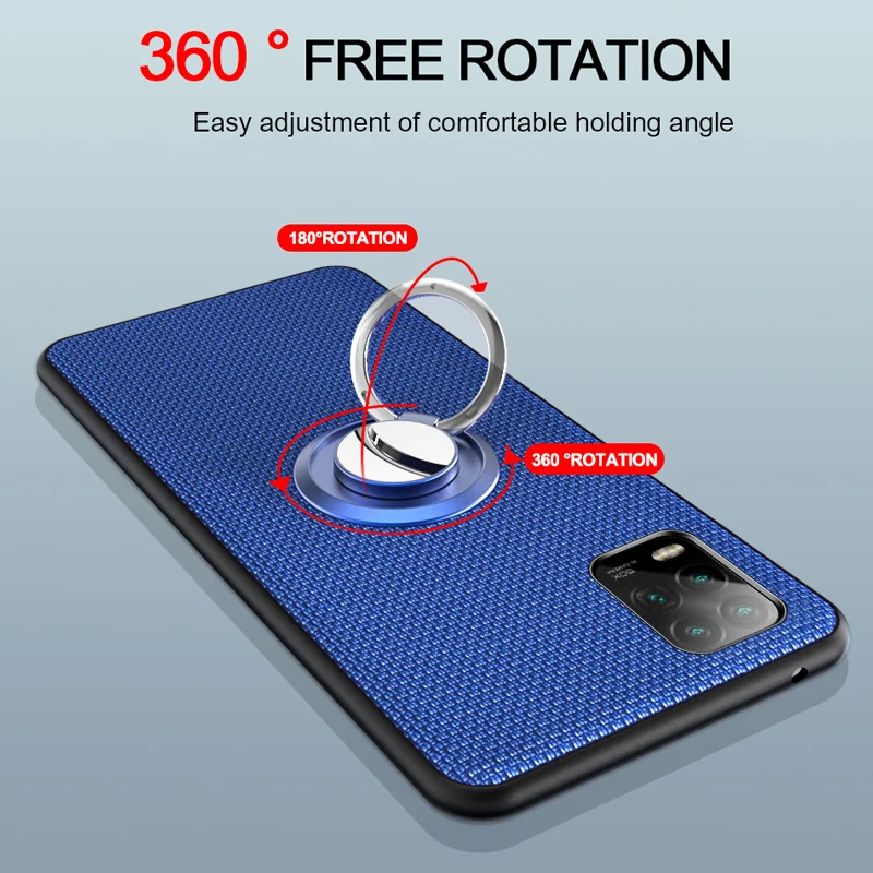 

for Redmi Note 10 9S Pro Case Car Magnetic Stand Ring for Xiaomi 11 POCO X3 M3 NFC 10T 10T Pro Case Shockproof Protection Cover