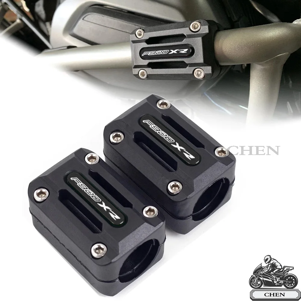 

For BMW F900XR F900 XR 2020 22/25/28mm Motorcycle Engine Crash Bar Protection Bumper Decorative Guard Block