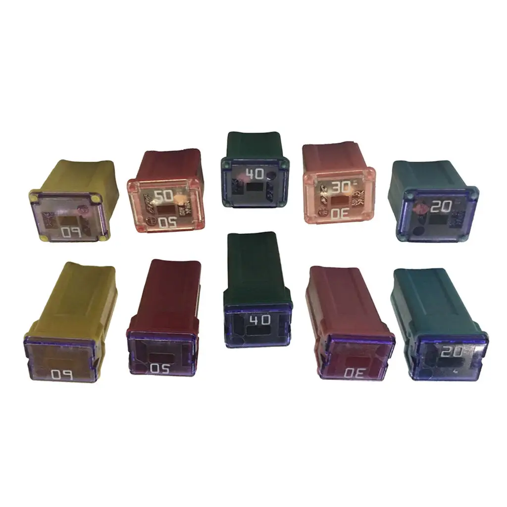 

10x Automotive Fuses Car Fuse Truck Mini Fuses Boxes For Boat Marine RV SUV Trike
