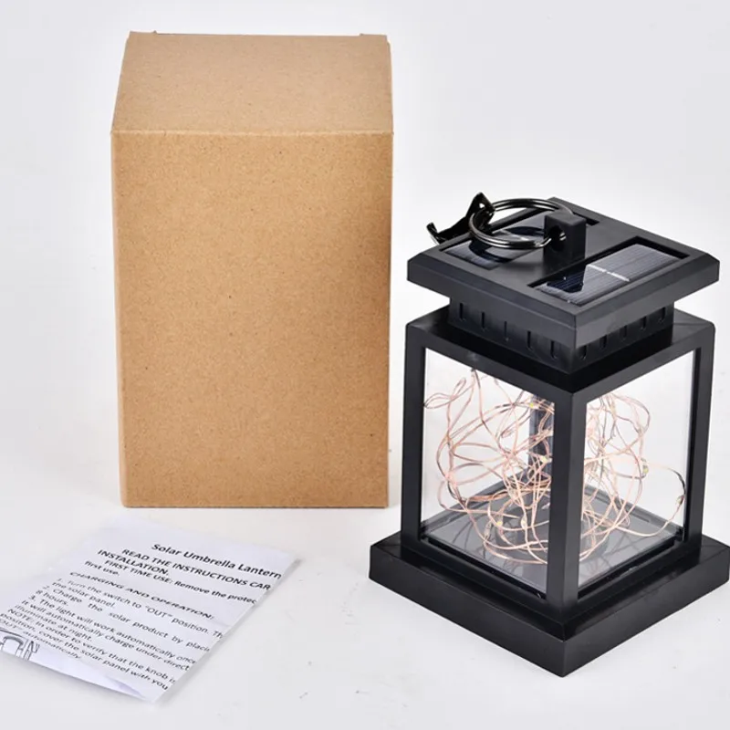 

30LEDs Copper Wire LED Solar Christmas Decoration Garden Hanging Lamp Lawn Outdoor Courtyard Wall Lamp Landscape Clip Lamp