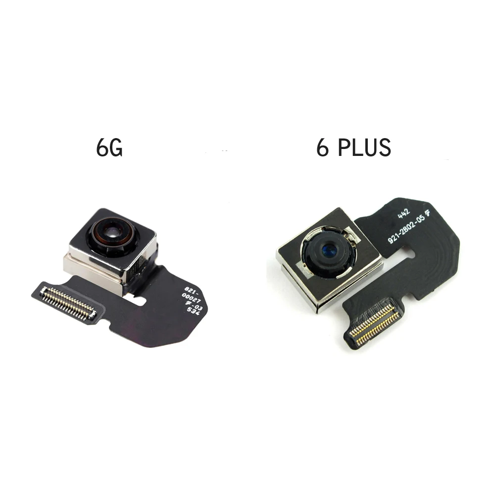 5 шт. задняя камера для iPhone 6 6P 6S 6SP 7 7G 8 8plus X модуль большой камеры гибкий кабель