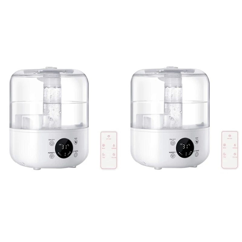 

Ultrasonic Cool Mist Humidifier ,2.8L Air Humidifiers With Remote Control,Adjustable Mist,Auto Shut-Off For Home