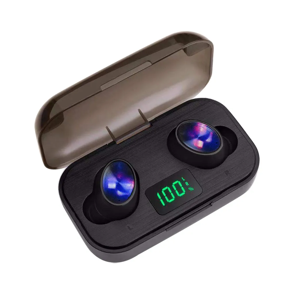 Twins Bluetooth 5 Wireless earphone True HiFi Mini Earbuds Headset Sports Stereo In-ear Earphone Auriculares#G1 | Электроника